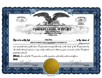 Eagle Standard Certificate